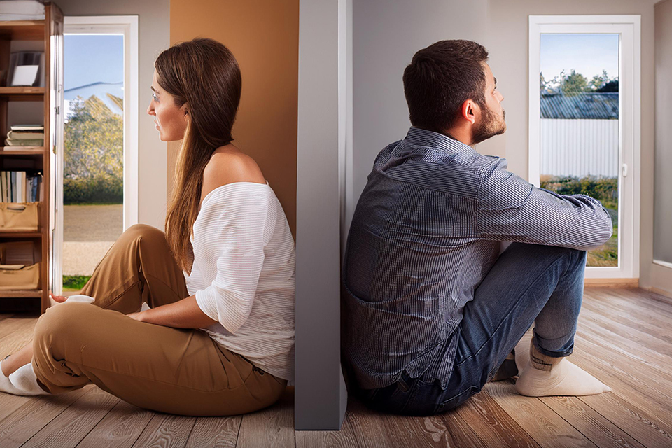 Your guide to separation while living under one roof